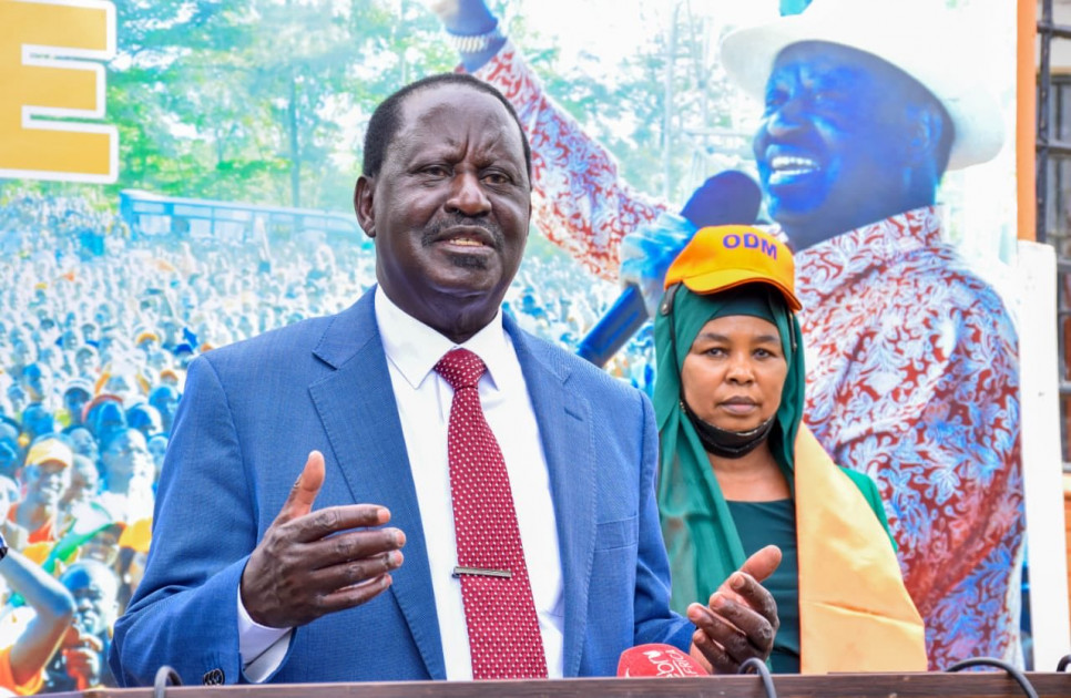 Raila says he's not engaging in early campaigns, only popularizing 'Azimio la Umoja'