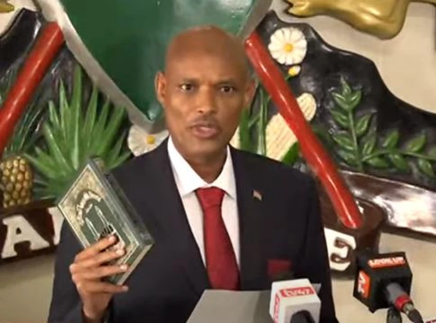 DCI boss Amin Ibrahim takes oath of office