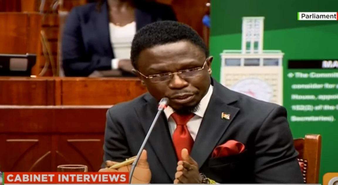 Sports CS nominee Ababu Namwamba flaunts 2 boats as he declares Ksh.425M net worth