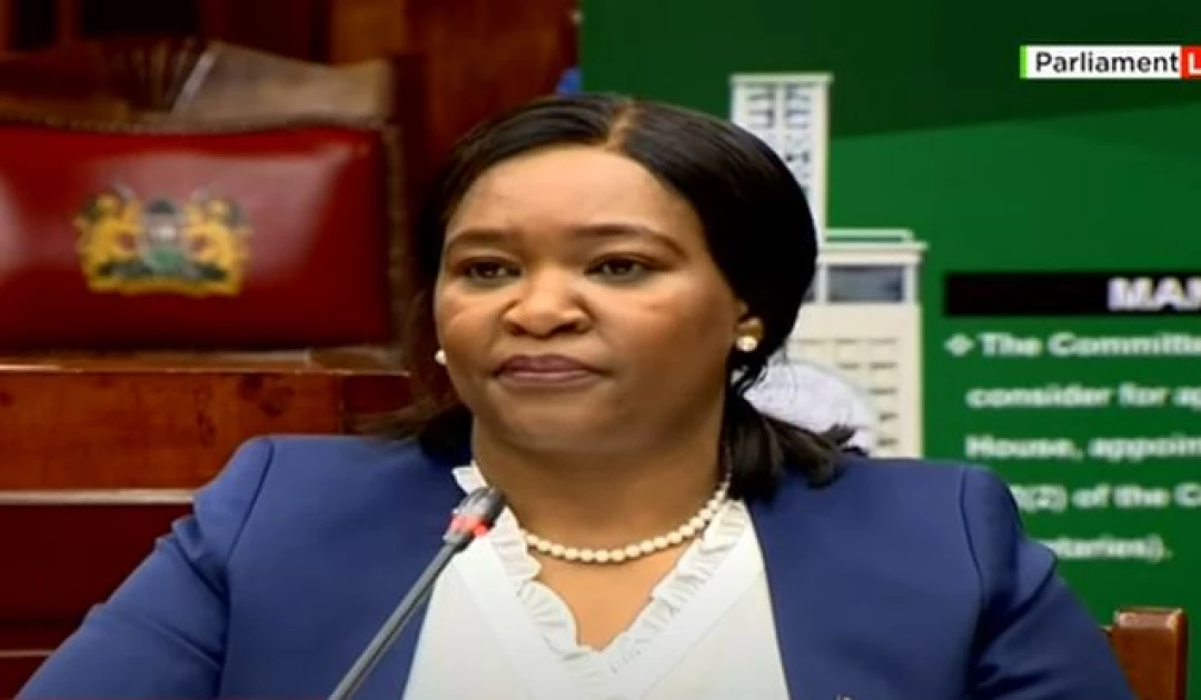 EAC CS nominee Rebecca Miano says her net worth is Ksh. 397M