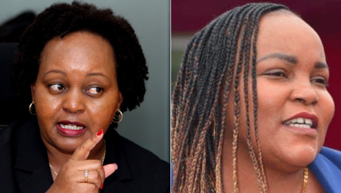 Waiguru hits back at Ngirici after announcing 'break' from UDA