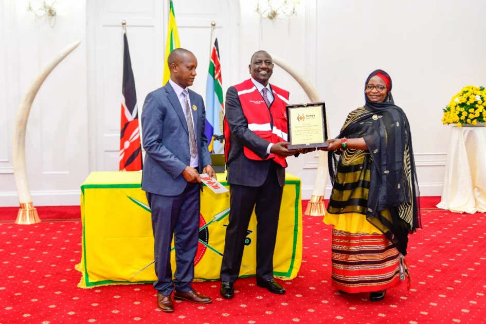 President Ruto installed as Kenya Red Cross patron