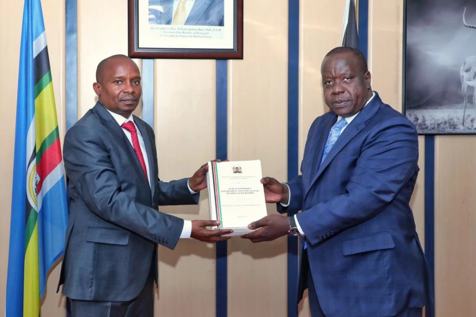 Matiang'i officially hands over Interior Ministry to Kithure Kindiki