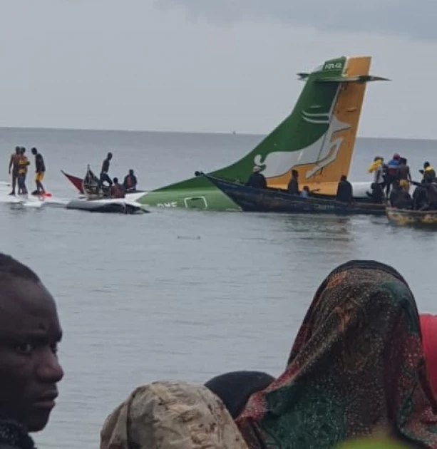 Passenger plane plunges into Lake Victoria, Tanzania