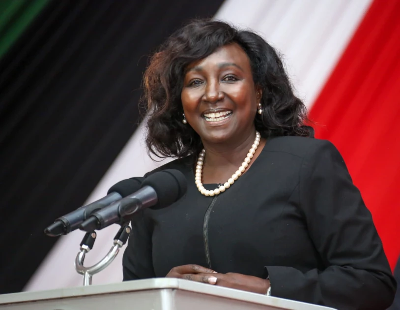 Gladys Boss Shollei speaks during a past event