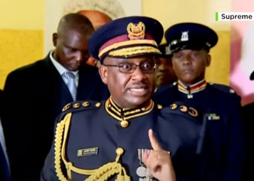 IG Koome declares Azimio protests 'threat to national security', says no demos will be allowed