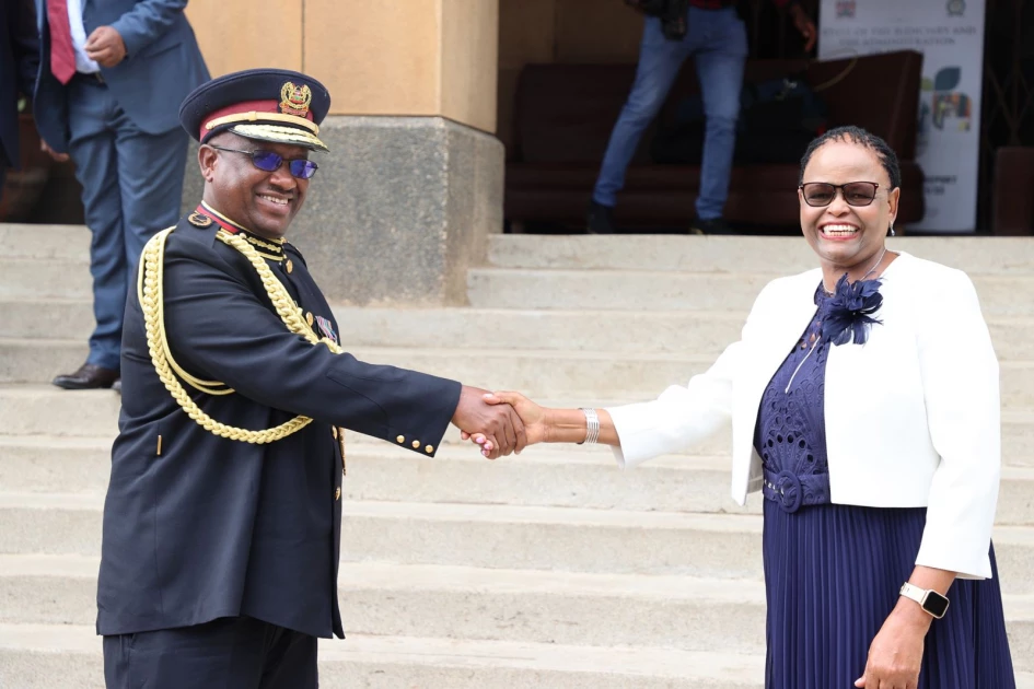 'We are not related,' CJ Koome, IG Koome set the record straight