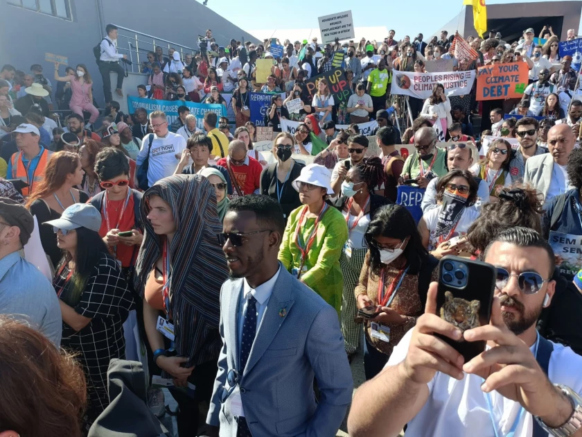 COP27: Civil Societies hold march to champion for Climate Justice