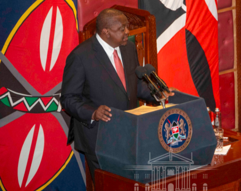 President Uhuru's 2-hour, 260-page, 16,000-word State of the Nation speech