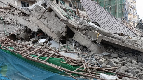 Several feared dead as 7-storey building collapses in Kasarani