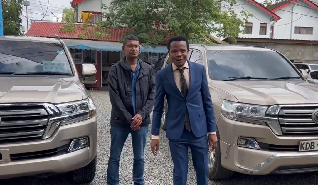 First-time MP Peter Salasya flaunts new luxurious vehicle
