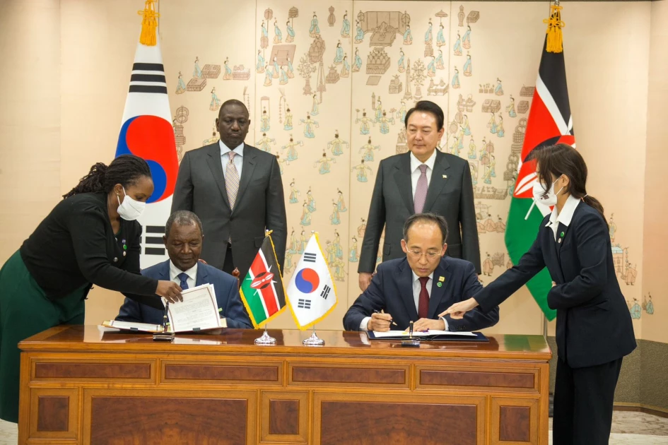 Kenya, South Korea ink Ksh.120 billion deal