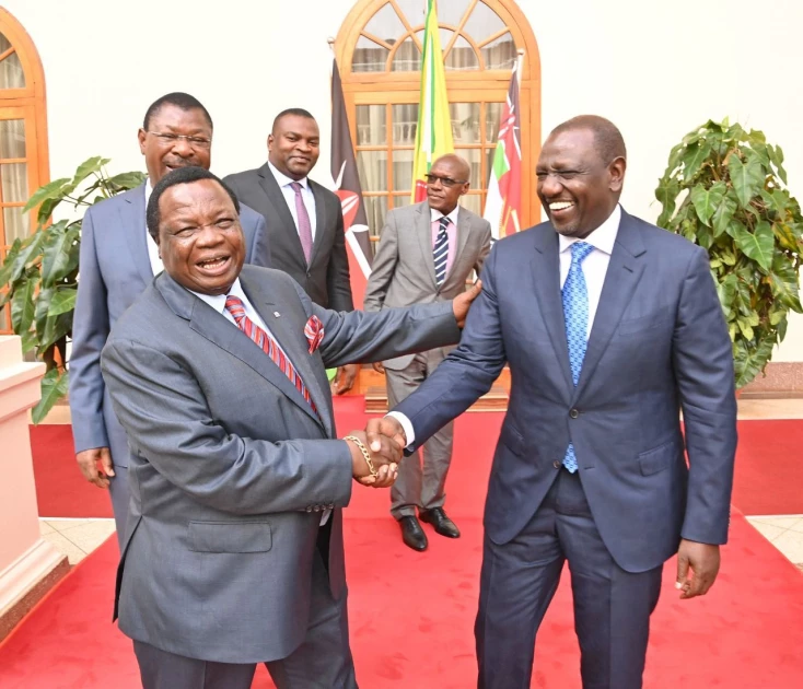 President Ruto meets Atwoli at State House