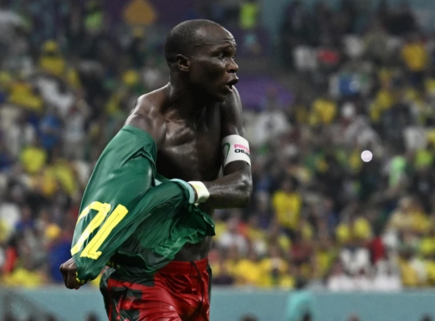 Cameroon stun Brazil but go out of World Cup