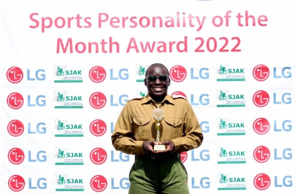 Lionesses' Adhiambo named Sports Personality of the Month