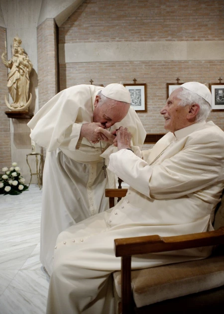 Pope says ex-pontiff Benedict 'very ill', prays for him