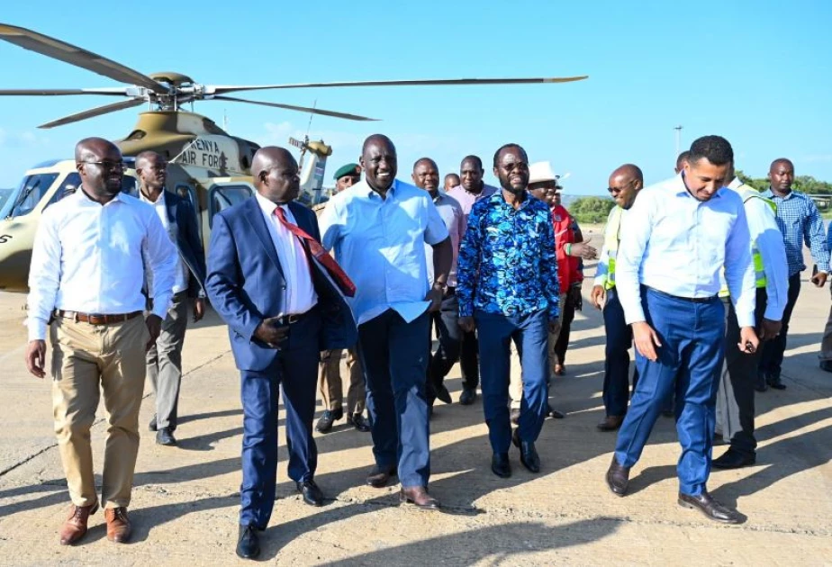 President Ruto arrives in Kisumu as Nyanza tour continues