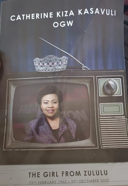 Pioneer newscaster Catherine Kasavuli's burial underway in Vihiga