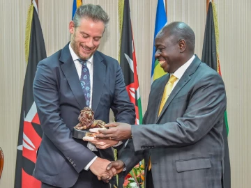DP Gachagua hosts France ambassador to Kenya