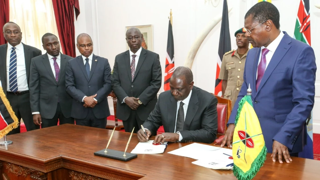President Ruto signs IEBC Bill 2022 into law