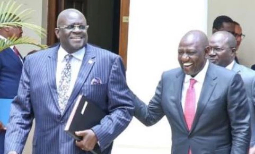 President Ruto mourns Prof. George Magoha, says he was a 'towering giant of our time'