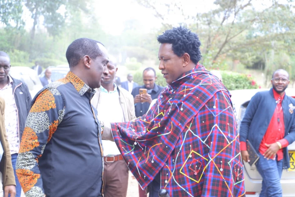 'Let him pray on social media': Narok Governor Ntutu says Senator Ole Kina not invited to Ruto’s Thanksgiving Service
