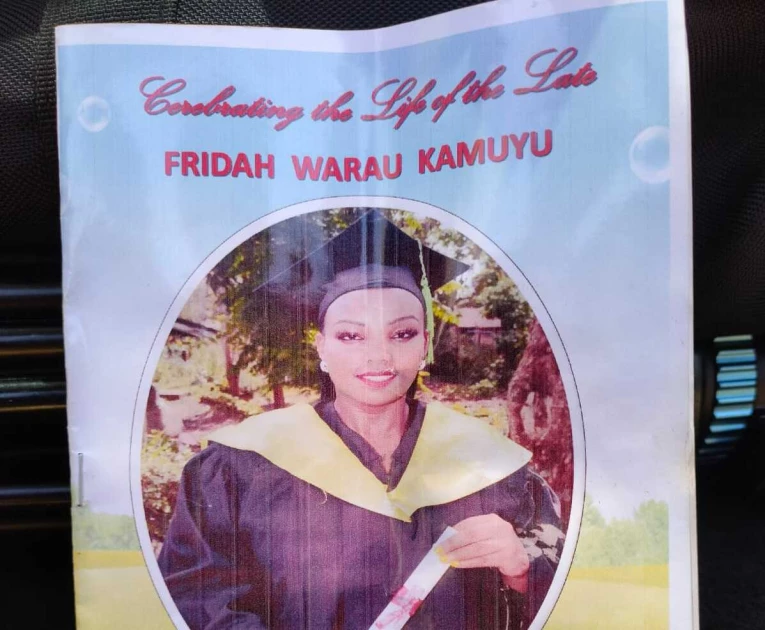 Fridah Warau Kamuyu: Lady who drowned at Juja dam laid to rest