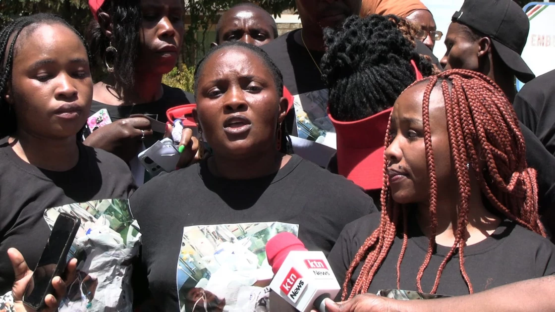 Two sisters walk 25km to raise Ksh.2.2M after brother's body detained at K.U hospital