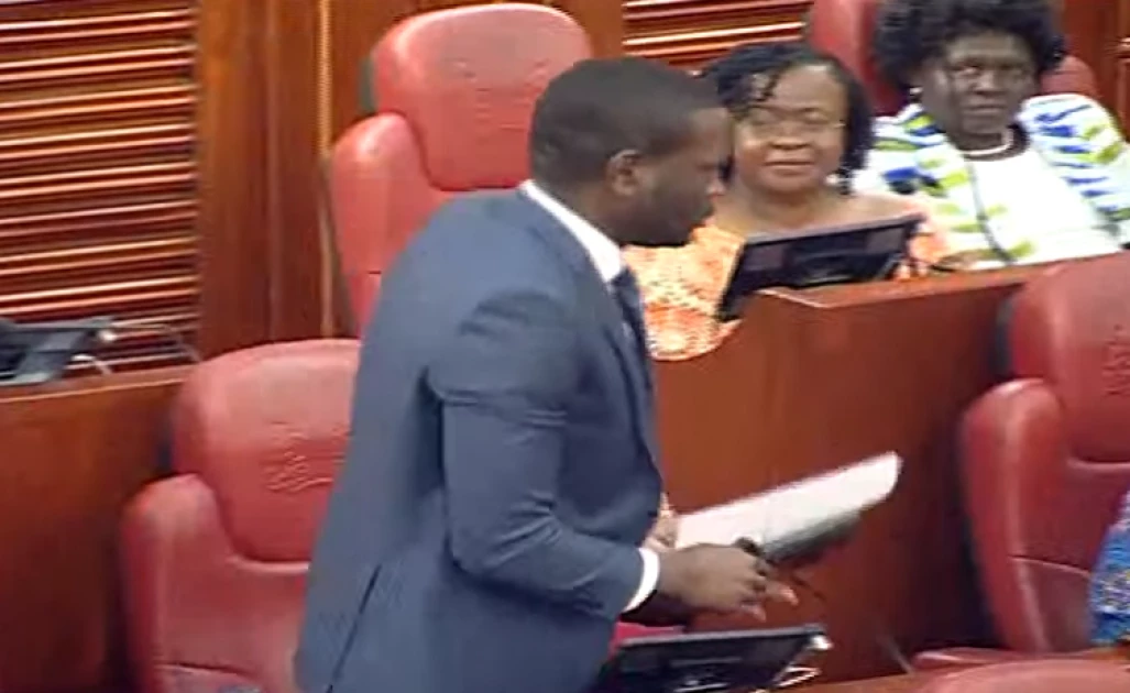 Nairobi Senator Sifuna kicked out of Senate chambers for shouting at Speaker Kingi