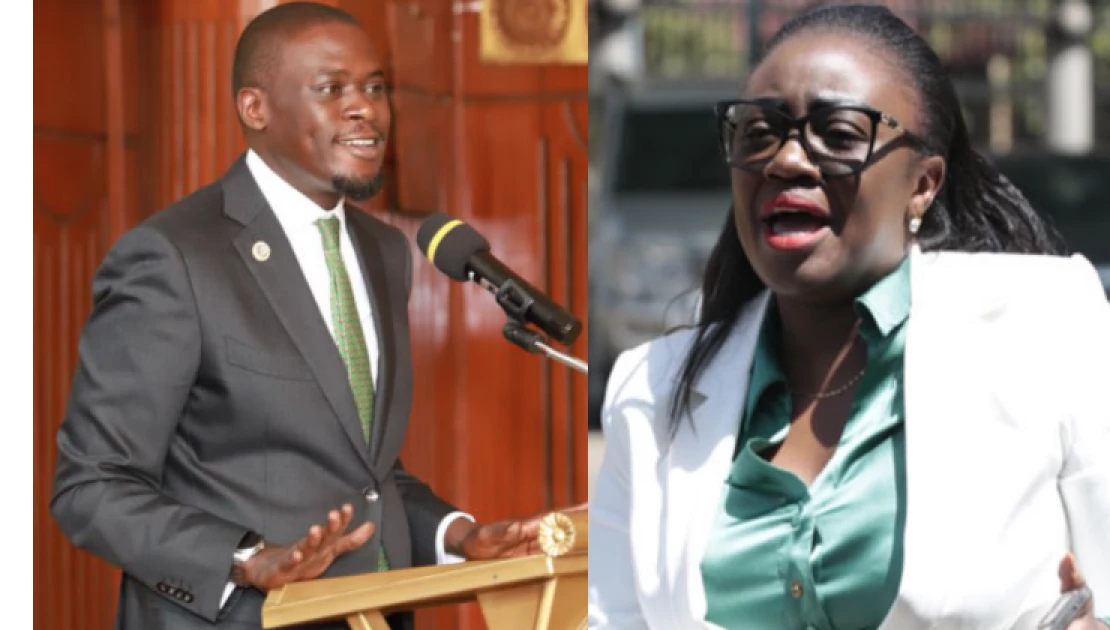 Sakaja backs Gloria Orwoba after she was kicked out of Senate over ‘period stain’