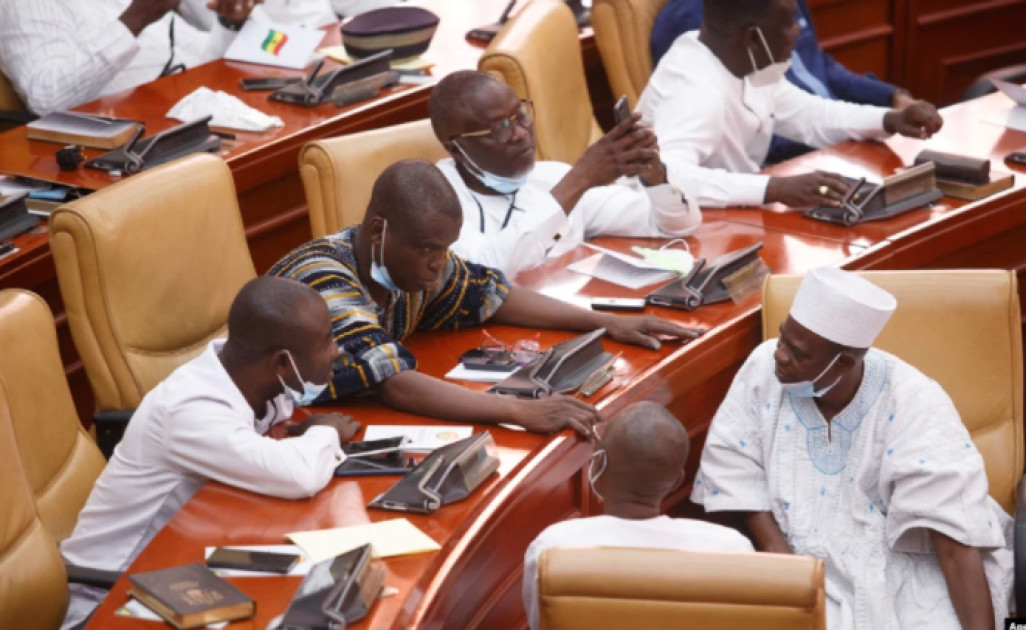 Ghana MPs exchange blows over proposed electronic payment tax