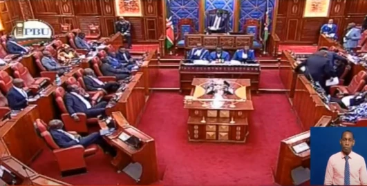 Senate proceedings turn messy as Azimio leadership row rages on