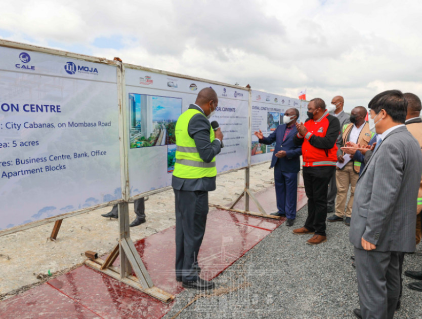 President Kenyatta commends progress of Nairobi Expressway