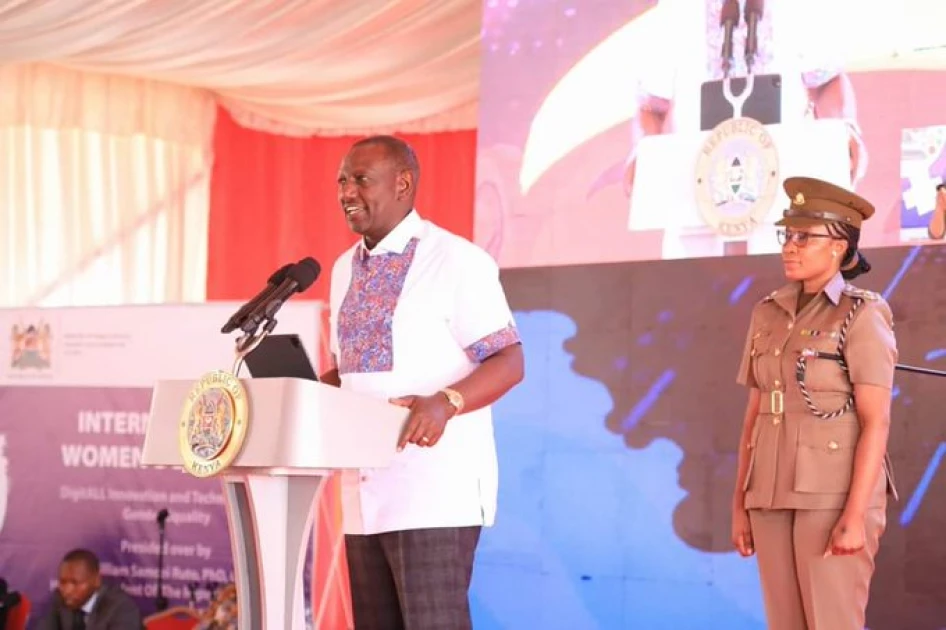 President Ruto's deputy Aide-de-Camp makes rare public appearance