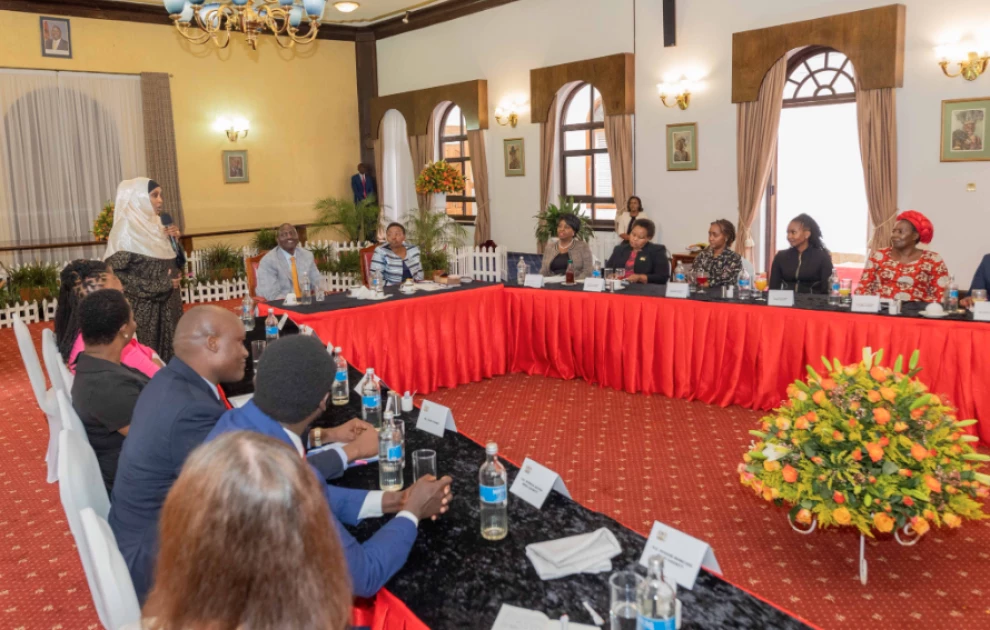 President Ruto, First Lady Rachel hold meeting with Governors' spouses