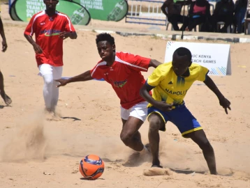 MTG win football title as Beach Games culminate in Malindi
