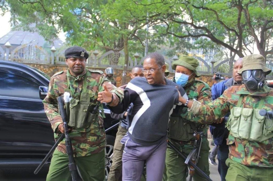 MP Opiyo Wandayi, Senator Stewart Madzayo arrested in Nairobi CBD