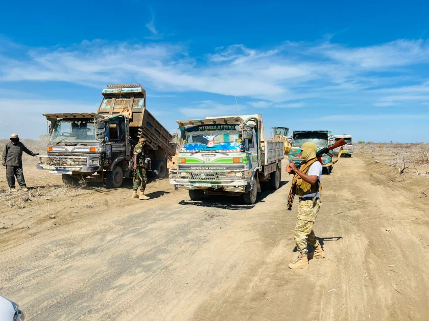 Jubbaland commissions 150KM road project between Kismayu town and Afmadow