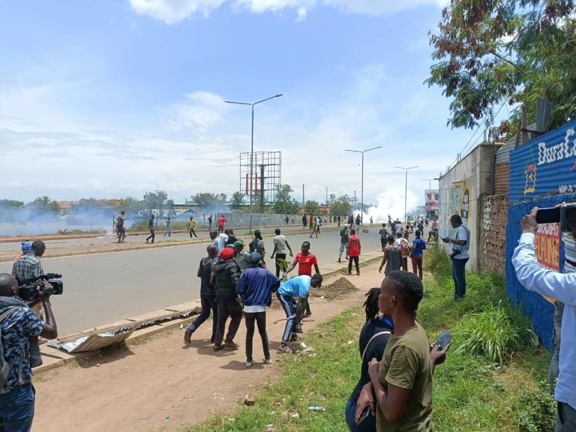 Maseno University student nursing gunshot wound after Monday protests