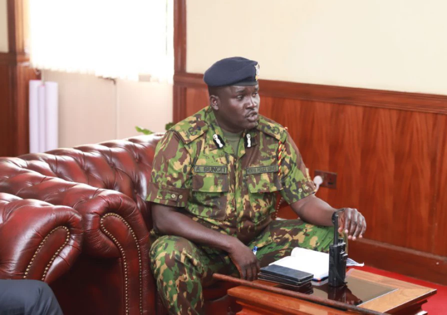 Nairobi police boss Adamson Bungei responds to Azimios protest notice