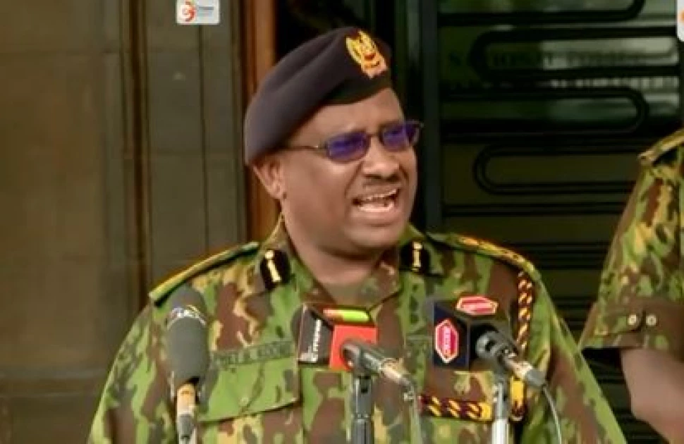 IG Koome on Azimio protests: I will deal with anyone planning to cause chaos tomorrow