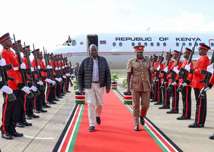 Ruto back in the country after Germany, Belgium visit