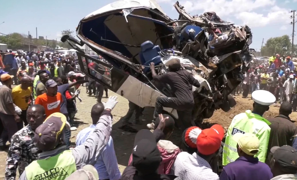 Three more people dead after Pwani University bus, matatu collide in Naivasha; death toll rises to 17