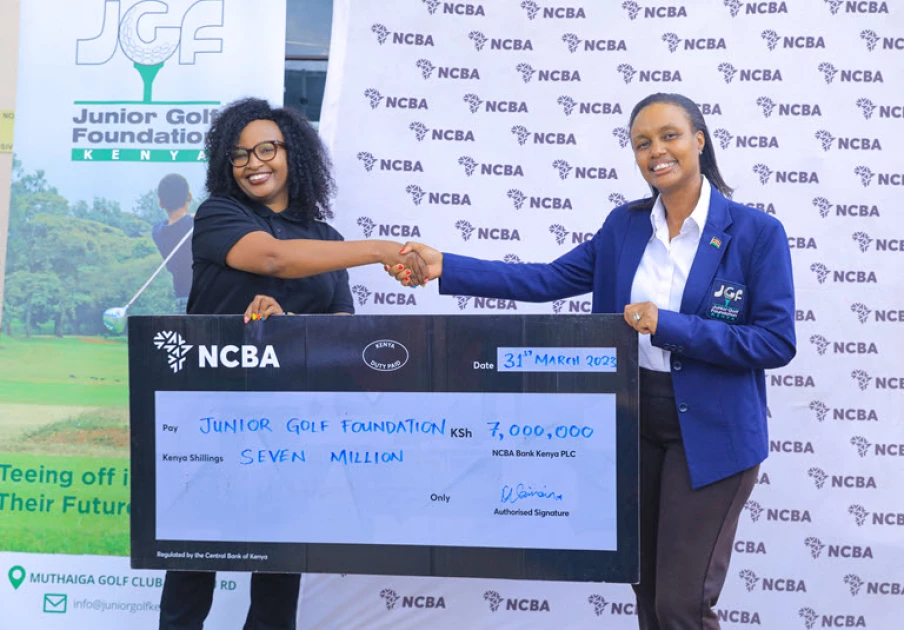 Boost to Junior Golf  development as NCBA pumps Sh7 million in sponsorship