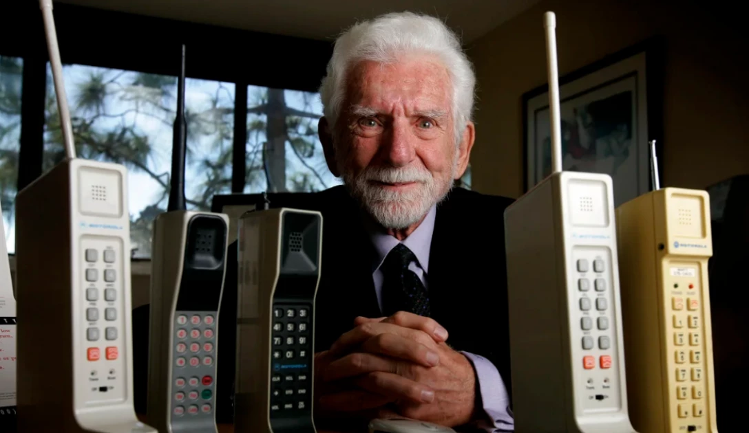 50 years ago, he made the first cell phone call