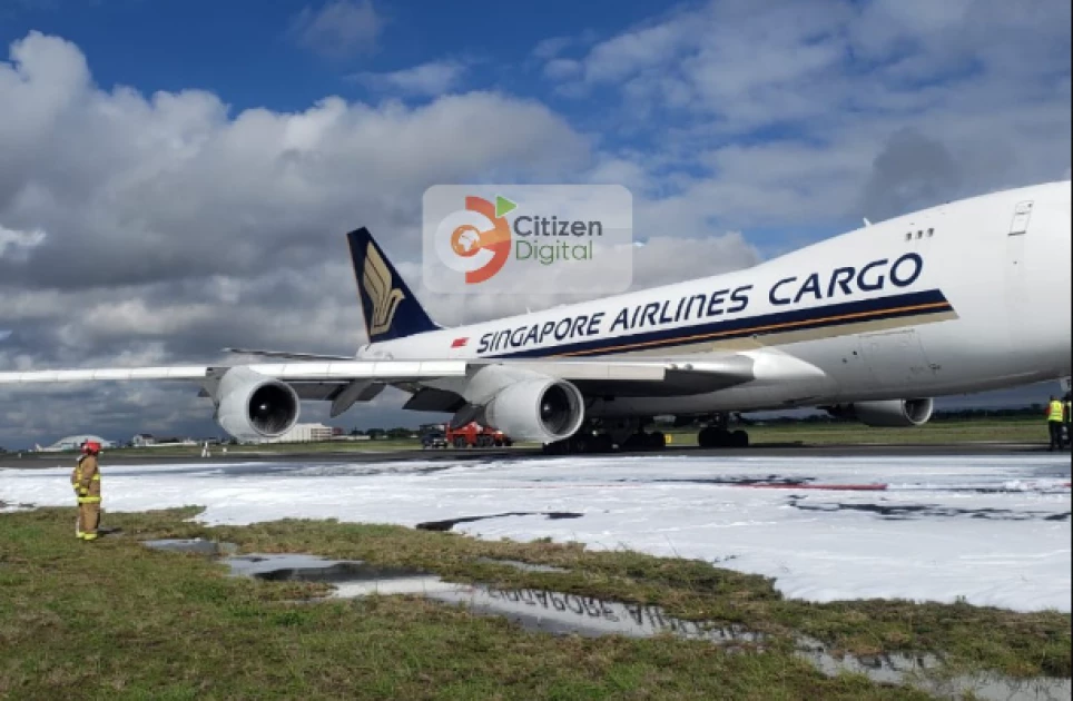 Normal operations resume at JKIA after stalled Singapore aircraft removed from runway