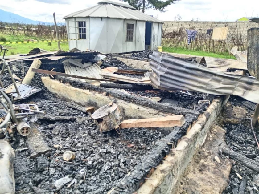 Probe on after fire guts police houses in Nyandarua 