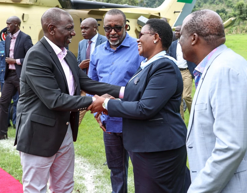 Ruto in Meru to launch road projects, says he's focused on development, not talks