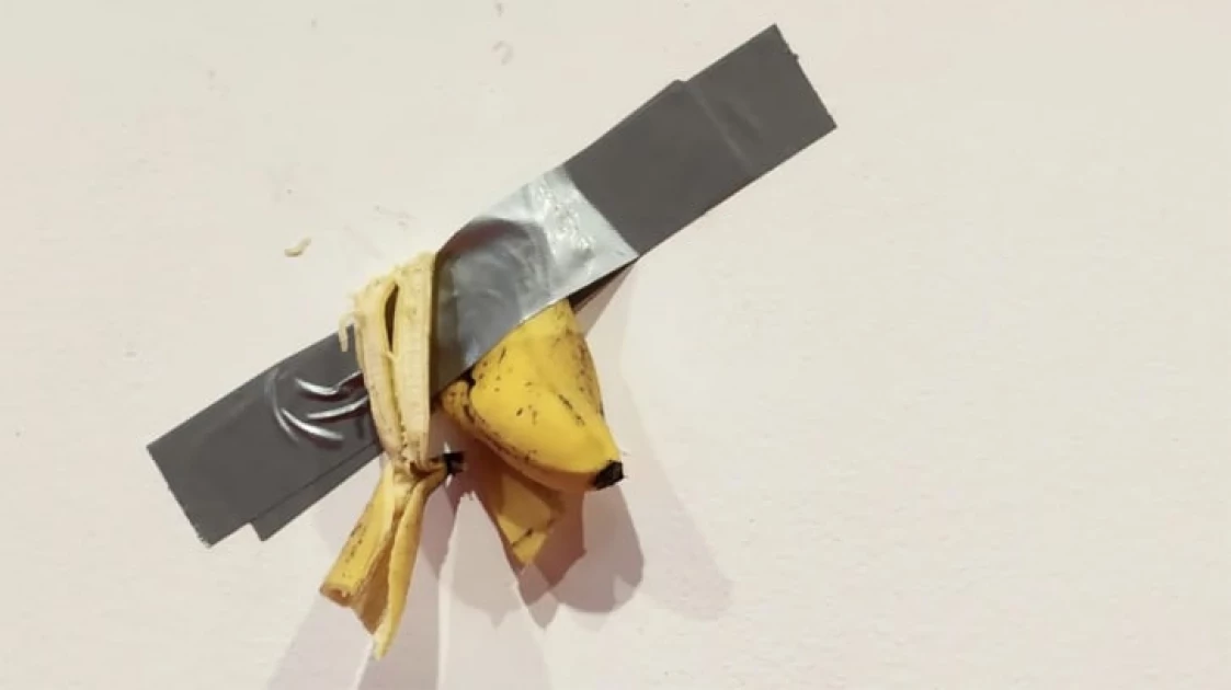 Student eats artwork of a banana duct-taped to a museum wall because 'he was hungry'