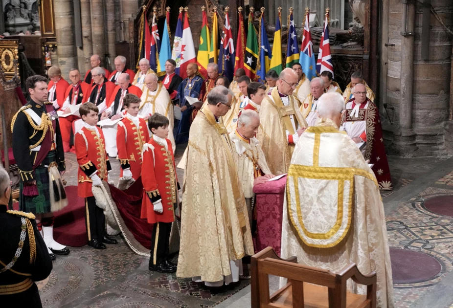 King Charles III takes coronation oath at Westminster Abbey